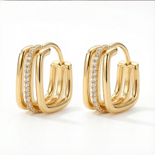 Goldern Earrings