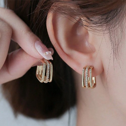 Goldern Earrings